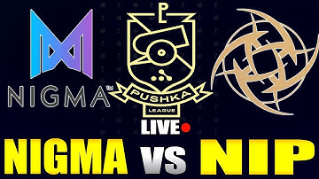 Nigma vs NIP Live | BO3 | Weplay! Pushka League 2020 live Streaming | Live English Caster