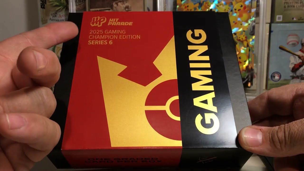 Opening a Hit Parade 2025 Pokemon Gaming Edition Series 6 Graded