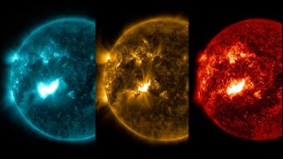 Strong Solar Flare Erupts From Sun