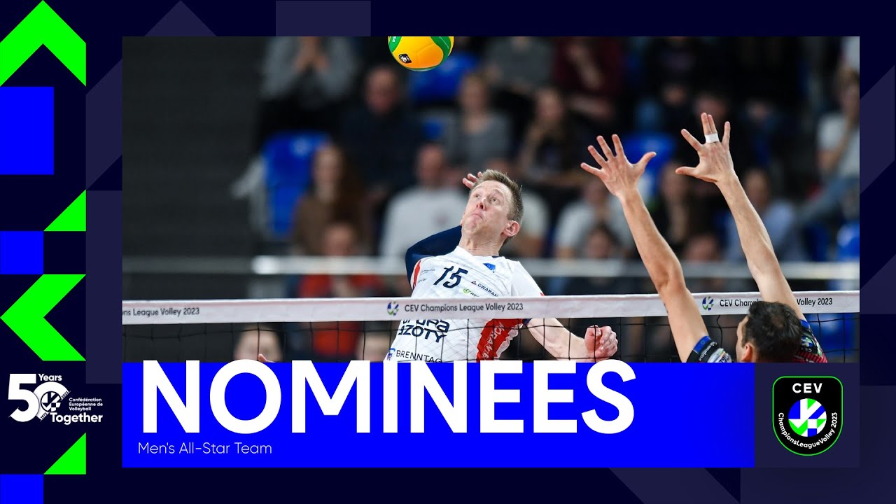 The Best Middle Blockers I Men's All-Star Team I CEV Champions League Volley 2023