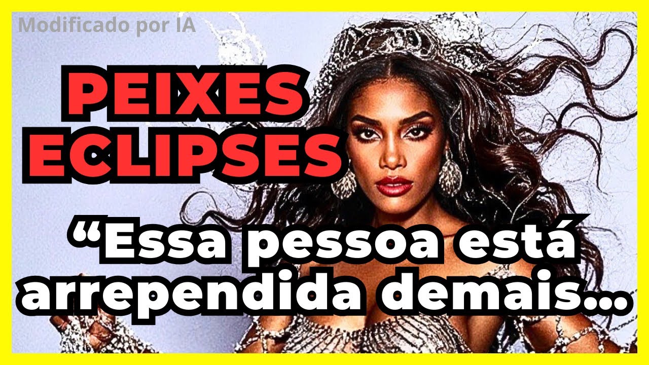 PEIXES “Essa pessoa está arrependida demais, ciclo de superação 