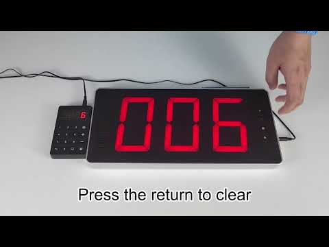 How to set the volume for the queue calling system (JT-1053Q)