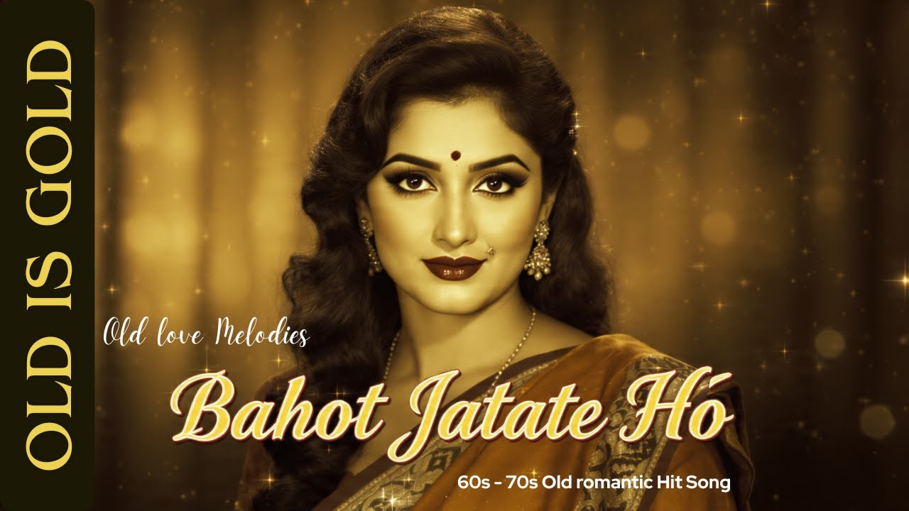 Bohot Jatate Ho | 60s–70s Style Sad Romantic Song | Old Bollywood Vibes
