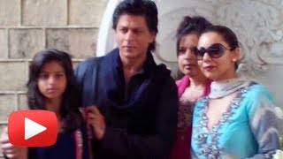 Shahrukh Khan Eid Celebration At Mannat With Family 2013 -Uncut Visuals