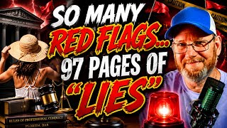 SO MANY RED FLAGS... 97 PAGES OF "LIES"!  @WhatTheHales  Guest @DSpillstheT