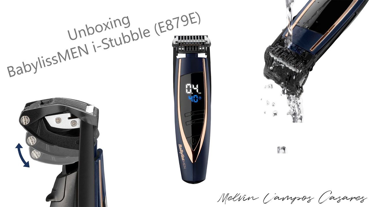 - (E879E) i-Stubble - BabylissMEN Unboxing YouTube