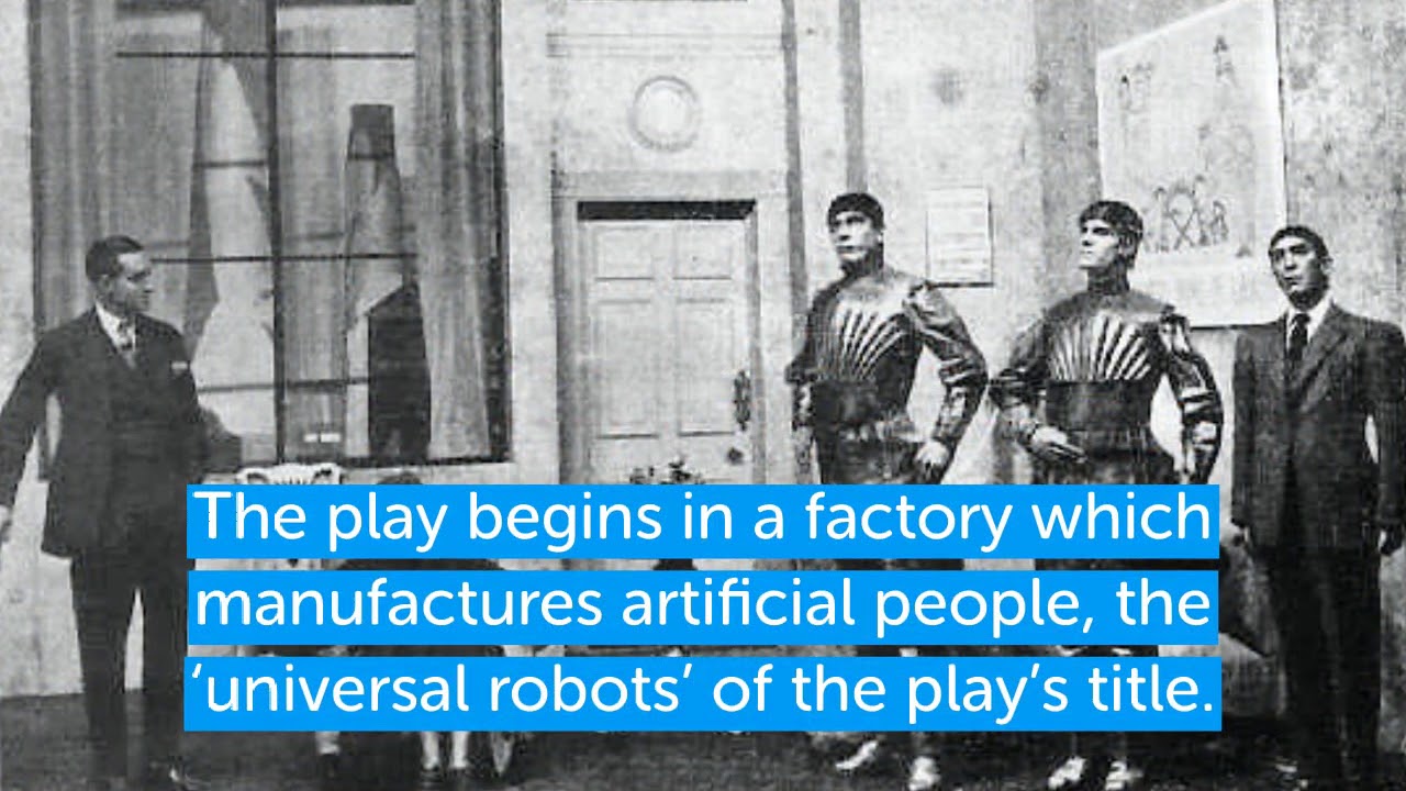 The origin of the word robot youtube