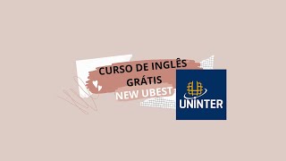 NEW UBEST CURSO EAD GRÁTIS DE INGLES DA UNINTER/como é o curso de inglês da uninter screenshot 2