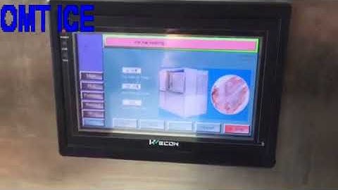 OMT 1Ton Plate Ice Machine testing Video