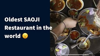 Oldest Saoji restaurant in the world | PiyushPandeFilms