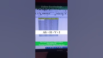 Convert Data into Picture in Microsoft Excel  #excelwalesir #excel #ytvideoshorts #excel