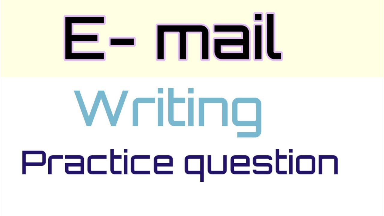 E- Mail writing || Mdu examination || 10 to 15 Mark's questions in mdu ...