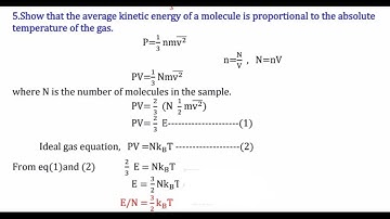 PLUS ONE //PHYSICS //All important question  answers //Kinetic theory of gases//part 1💯💯