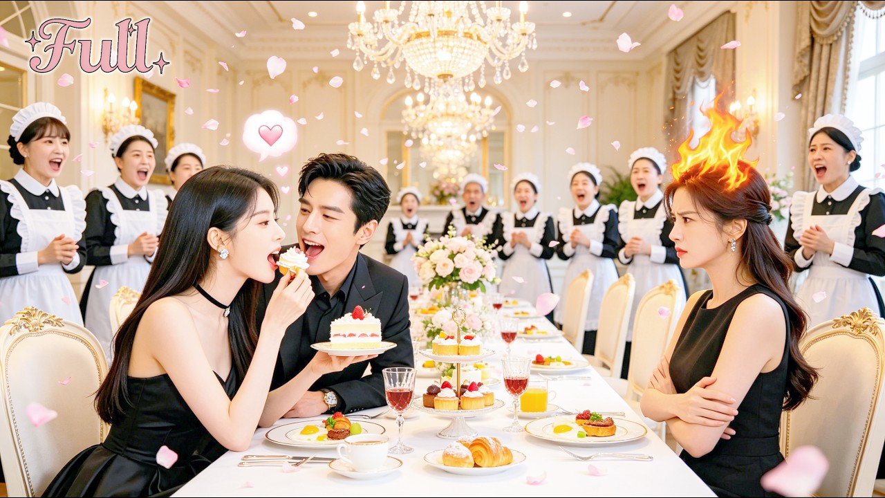 To earn extra money, he took on a CEO's blind date request, only to find out she was pretending to be the CEO's girlfriend! The two interact intimately and join forces to drive away their blind dates, their bizarre rivalry bursting with laughter! #chinesedrama #短劇推薦 #短劇