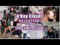 Major 4 Day Closet Declutter &amp; Organization