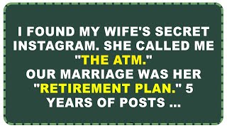 Download Lagu I found my wife's secret Instagram. She called me “the ATM.” Our marriage was her... MP3