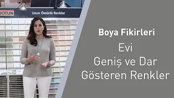 Boya Fikirleri: Evi Geniş ve Dar Gösteren Renkler