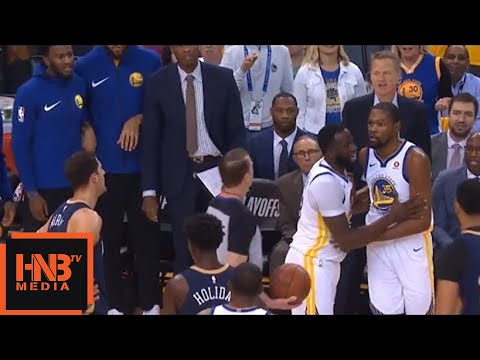 Kevin Durant not happy with Nikola Mirotic / Warriors vs Pelicans Game 5