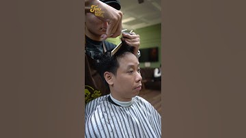 Bạn nào có mái tóc thưa tham khảo nha | TIM BARBERSHOP #shorts