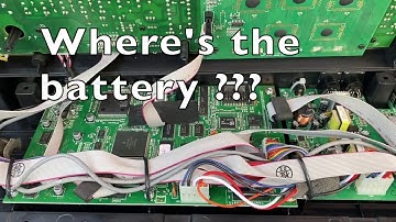 Inside Korg MicroArranger, Internal Battery ?  Does it have one ?