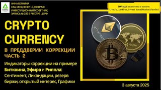 Рынки США и Крипты – в преддверии коррекции #BTC #ETH #XRP (ЧАСТЬ 2)