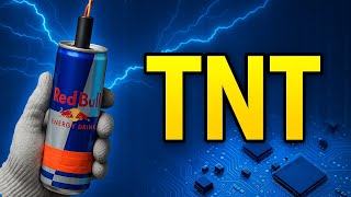 Red Bull Can Turned Into Real Tnt Insane Diy