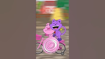 Sprunki Team VS Smiling Critters 🩷💜Whose car is cooler? #sprunki #meme #funny