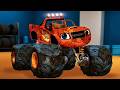 Playtime With Blaze and the Monster Machines CAR WASH 