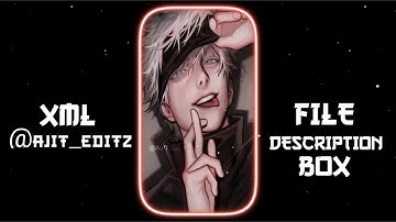 Emiway Bantai 😈✨ New Trend XML 💯💥Alight Motion 💯✅ XML Attitude Boy 😎 @Ajit_Editz