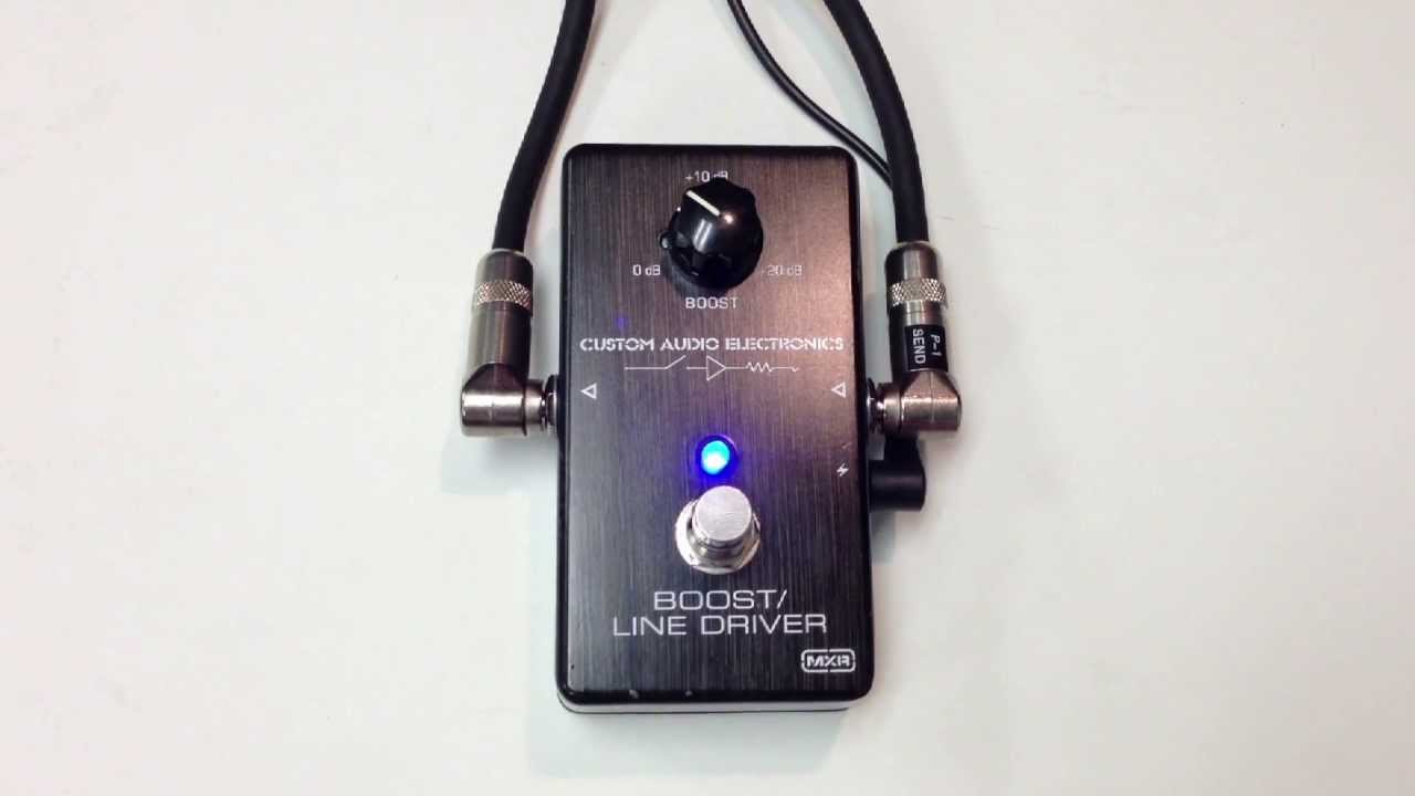 MXR CAE Custom Audio Electronics Boost Line Driver