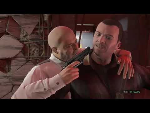 #1 GTA V | first mission | Bank robbery | Theft | Intro | Xbox gameplay |