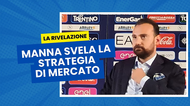 🔥 La RIVELAZIONE di Giovanni MANNA sul MERCATO del NAPOLI | STRATEGIA CHIARISSIMA ‼️