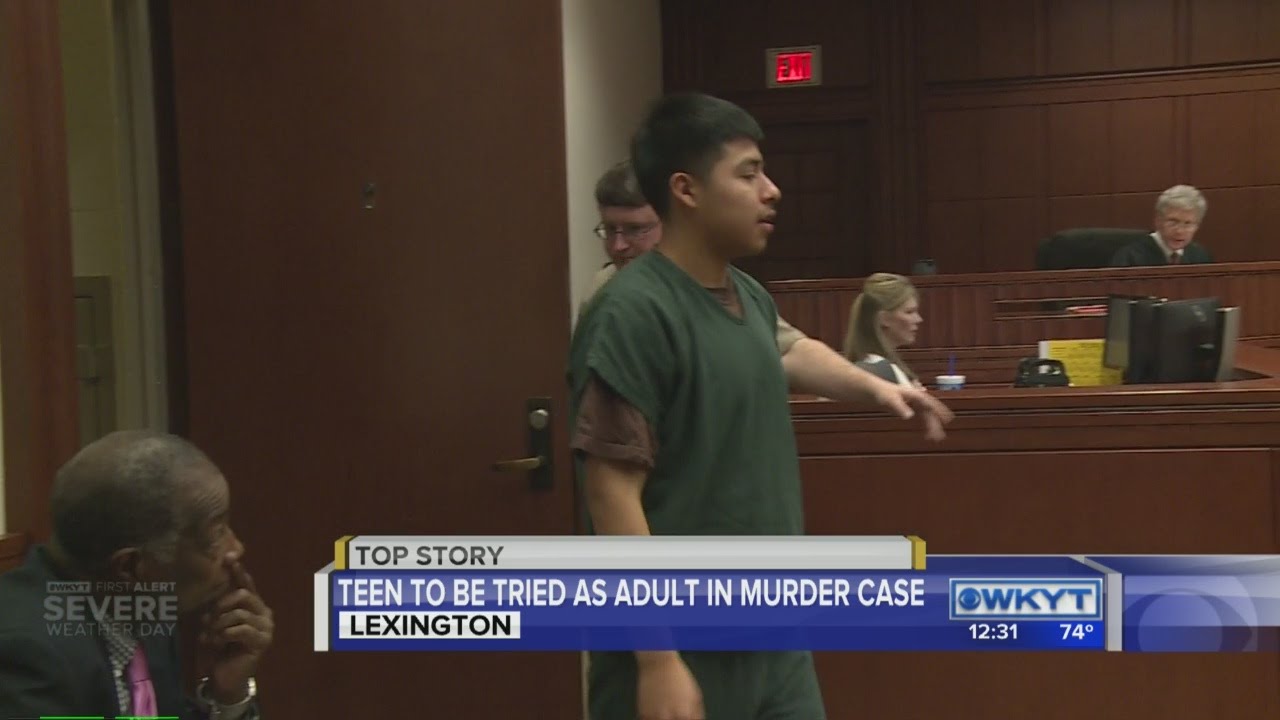 Teen charged as adult in Lexington murder case - YouTube
