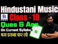 NIOS Class 10 Hindustani Music Important Questions and Solution