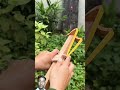Ugly Handmade Bamboo Slingshot #shorts #carft #bamboo