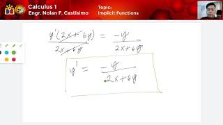 Derivative of Implicit Functions Part 2