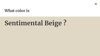 Sentimental Beige color #e0d8c5 hex color - Green color - Cool color e0d8c5