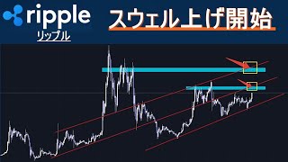 【XRP リップル】急騰中。利確水準はここ。