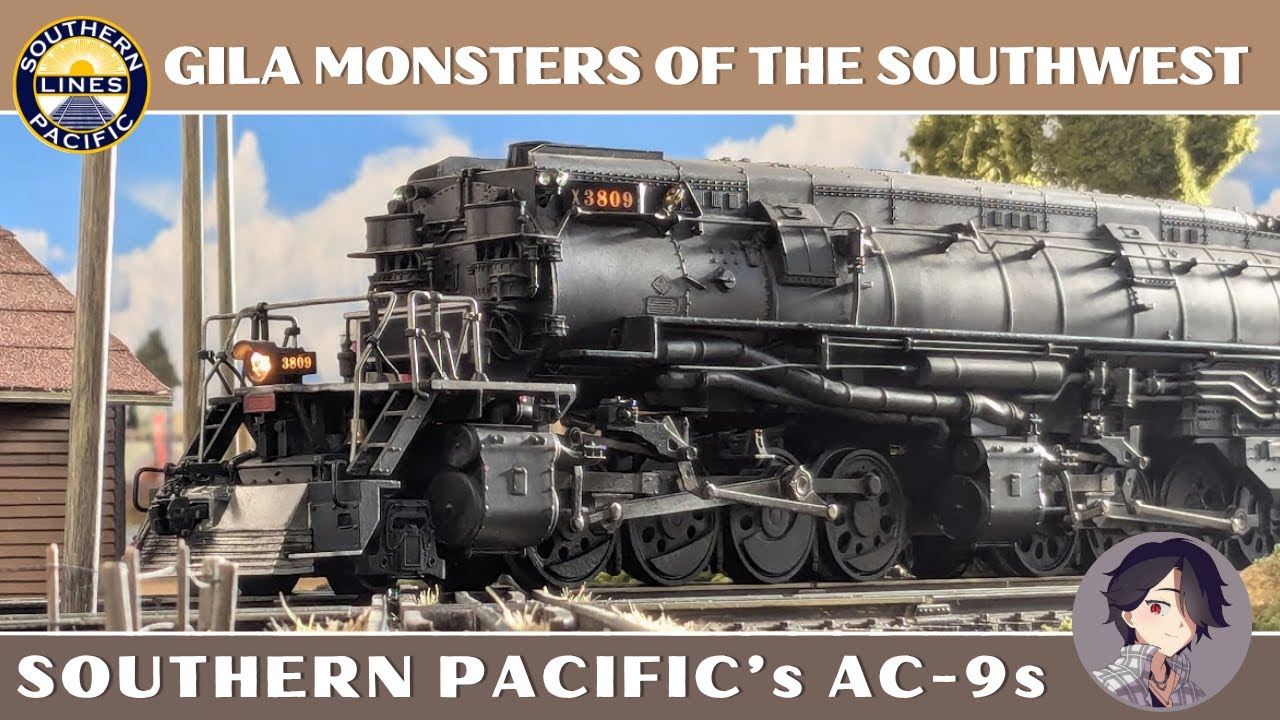 Ящерицы-гилы Юго-Запада | Паровозы AC-9 компании Lionel's Southern Pacific