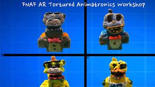 FNAF AR Tortured Animatronics Workshop animations Stop Motion Clay and Duplo