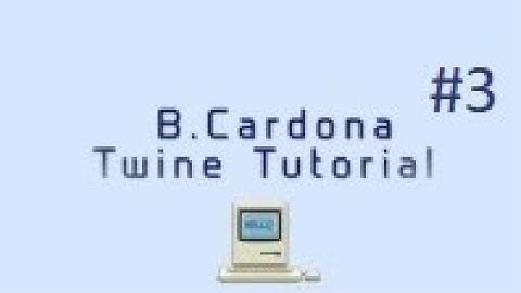 Twine Tutorial #3: Adding Images and the background