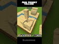 Mini Desert Village Tutorial #minecraft #fy #gaming #memes