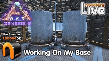 ARK: Genesis 2 Working On My Base Ep5B LIVE! #Ark