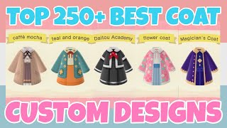 Top 250+ Best Coat Custom Designs In Animal Crossing New Horizons - Design ID Code