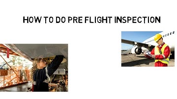 Pre Flight Checklist