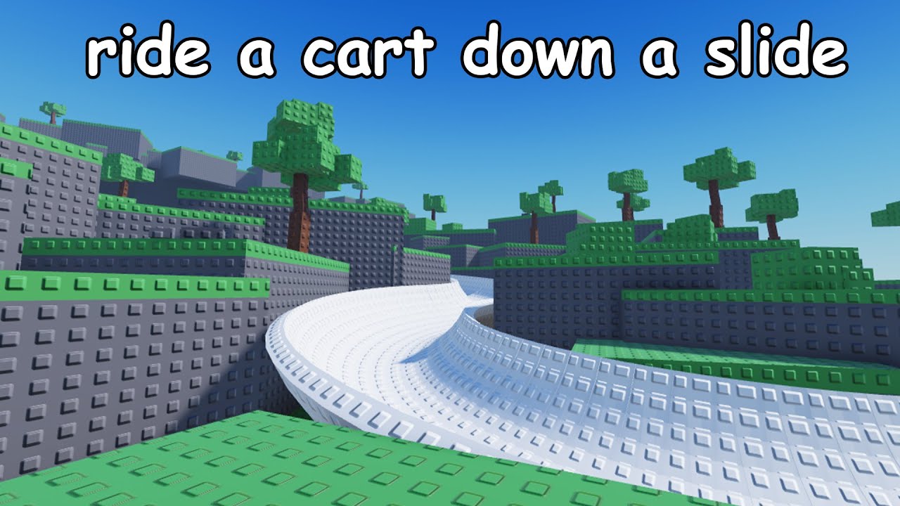 Ride a Cart Down A Slide - Official Trailer - YouTube