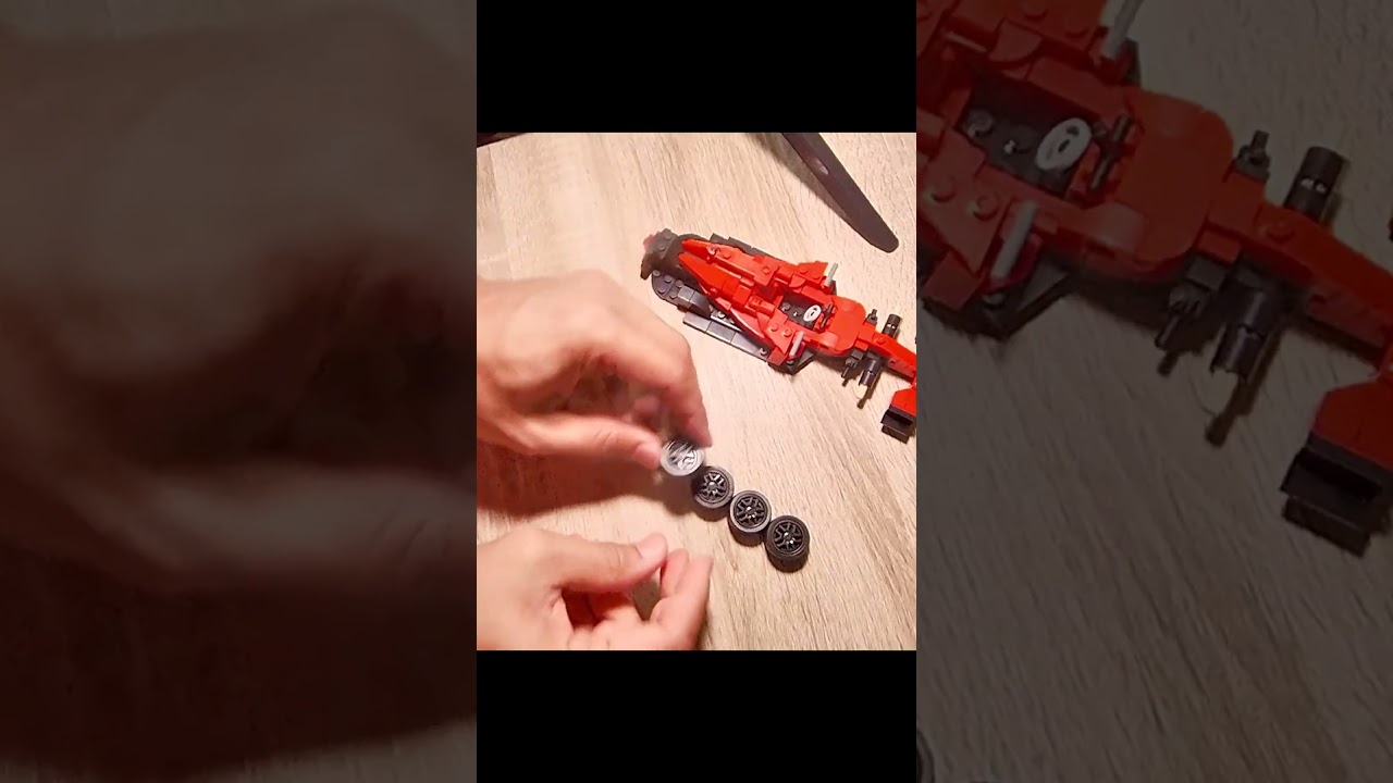 Unboxing & assembling the F1 Formula 1 car brick / block / construction toy from KKV 