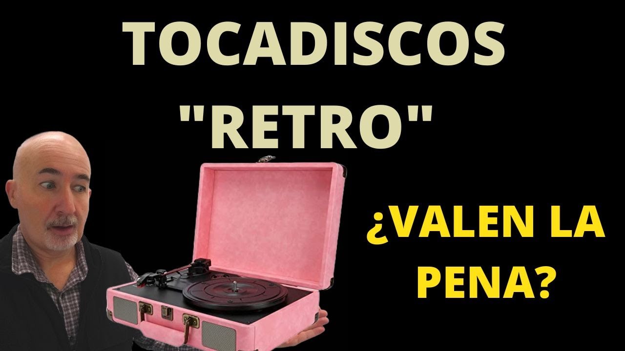 Tocadiscos estilo retro ¿Son una buena opción para iniciarse? 