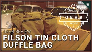 Filson 48 Hr Tin Cloth Duffle Bag Review (Is it any good?)
