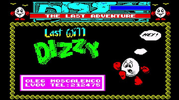688 Last Will Dizzy Movie mode ZX Spectrum , HD 60fps